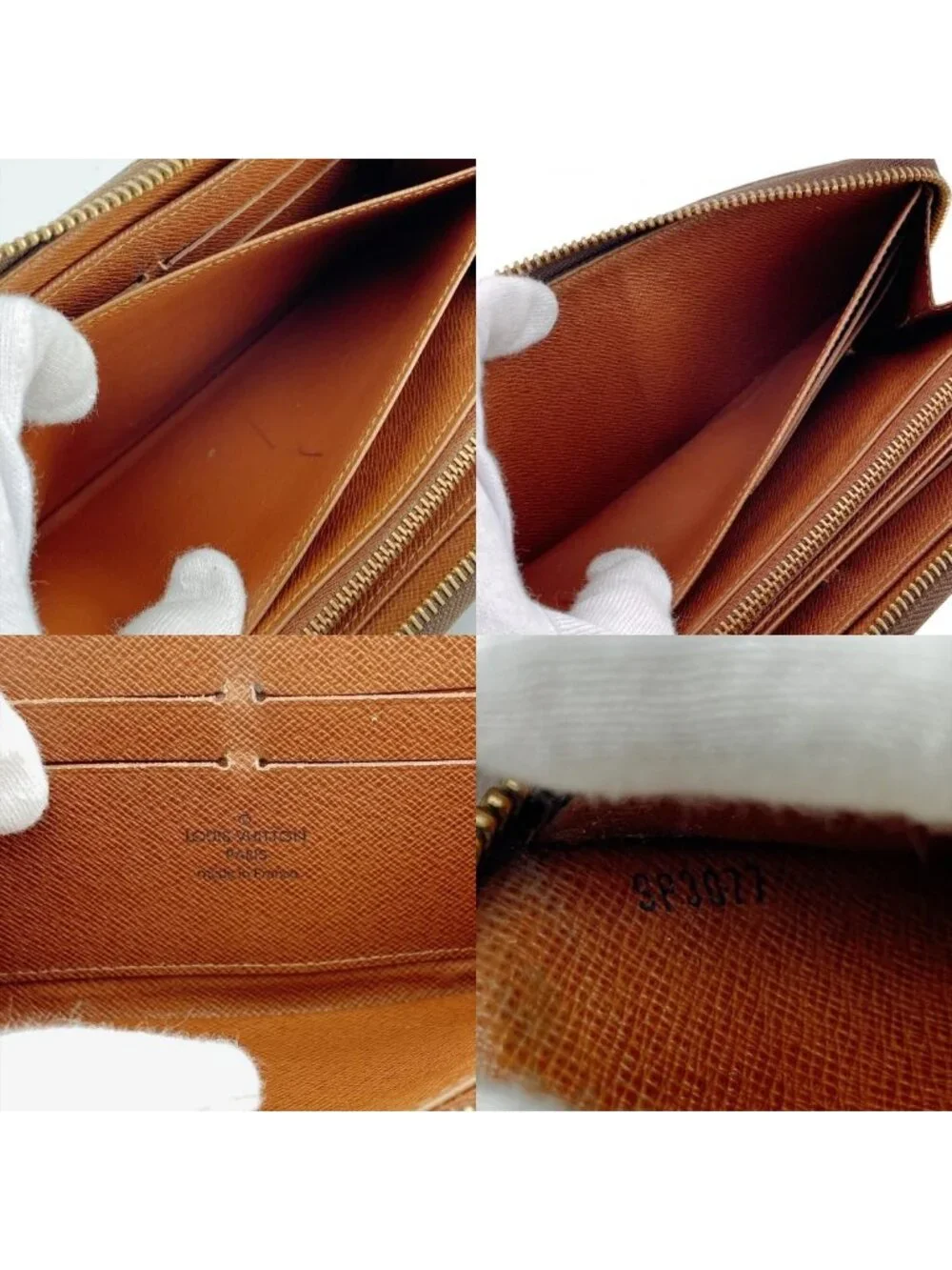 Louis Vuitton Zip Around Wallet Zippy Monogram